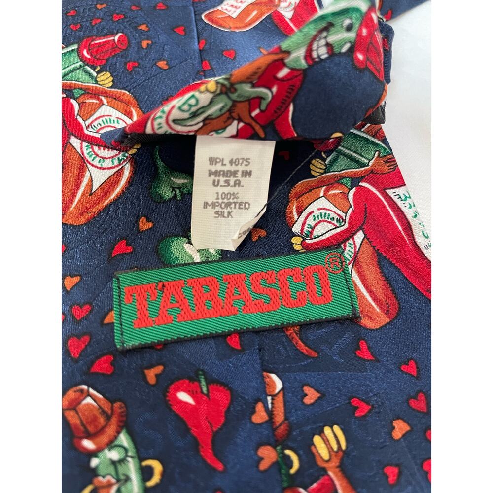 Tobasco 100% Silk Tie, Hearts and Love, Valentine Theme, 60x4, New‎ condition - Picture 3 of 3